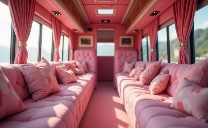 Luxury on Wheels with Pamper Bus Essex for Little Divas