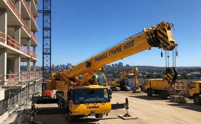 Modern Tower Crane Hire Western Sydney for High-Rise and Heavy Lifting